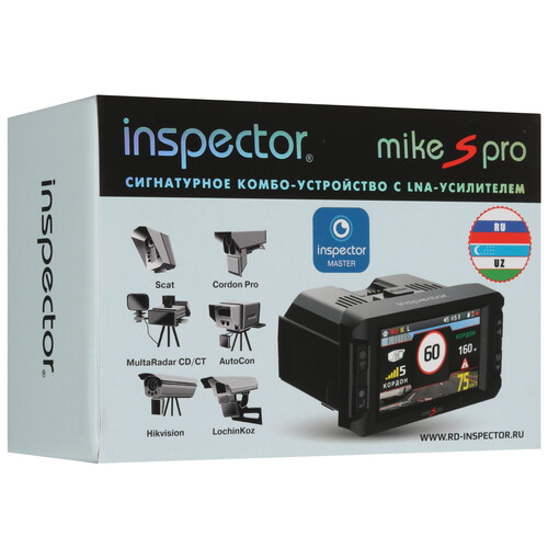 Купить Видеорегистратор с радар-детектором Inspector MIKE S PRO  5636233. Характеристики, отзывы и цены в Донецке