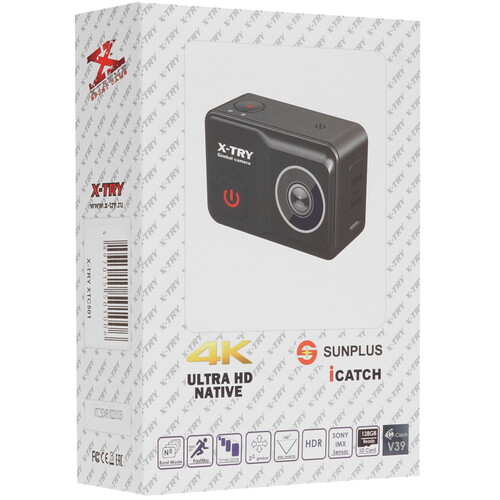 Купить Экшн-камера X-TRY ХТС501 GIMBAL REAL AUTOKIT черный  4815980. Характеристики, отзывы и цены в Донецке
