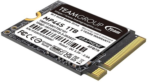 Купить 1000 ГБ M.2 NVMe накопитель TEAMGROUP MP44S [TM5FF3001T0C101]  5456962. Характеристики, отзывы и цены в Донецке
