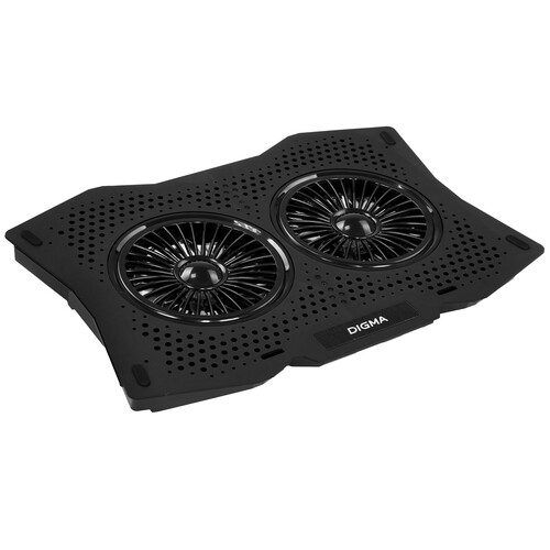 Купить Подставка для ноутбука Digma D-NCP180-2x110 черный  9300793. Характеристики, отзывы и цены в Донецке