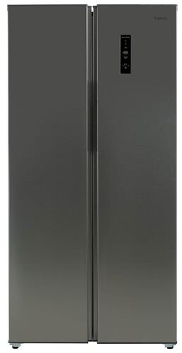 Купить Холодильник Side by Side   Бирюса SBS 400 I серый  9174201. Характеристики, отзывы и цены в Донецке