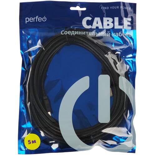 Купить Кабель Perfeo USB 2.0 Type-A - USB 2.0 Type-B  9173118. Характеристики, отзывы и цены в Донецке