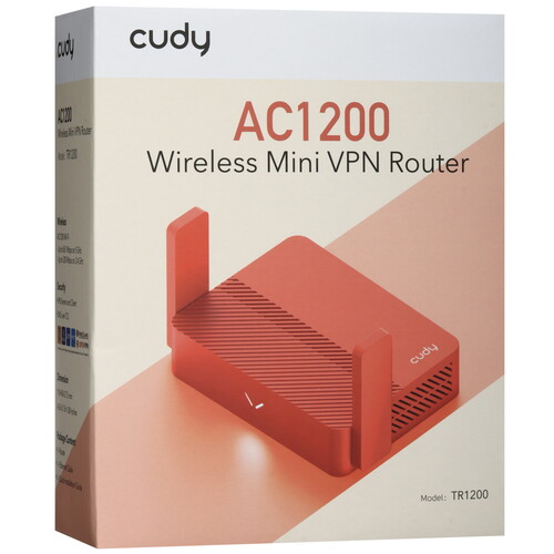 Купить Wi-Fi роутер Cudy TR1200  9095832. Характеристики, отзывы и цены в Донецке