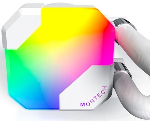 Купить Система охлаждения Montech HyperFlow 240 ARGB  белая  5464340. Характеристики, отзывы и цены в Донецке