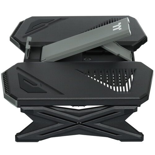 Купить Подставка для ноутбука Thermaltake Massive Air черный  5624028. Характеристики, отзывы и цены в Донецке