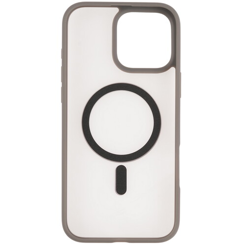 Купить Накладка  uBear Cloud Mag Case для Apple iPhone 16 Pro Max серый/прозрачный  5474402. Характеристики, отзывы и цены в Донецке