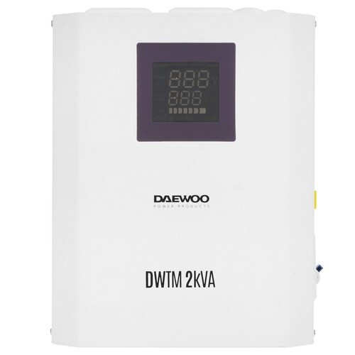 Купить Стабилизатор напряжения DAEWOO DW-TM2kVA  5348021. Характеристики, отзывы и цены в Донецке