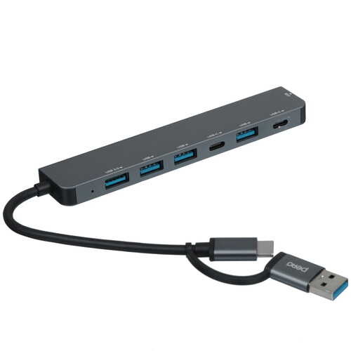 Купить USB-разветвитель PERO MH06  5620196. Характеристики, отзывы и цены в Донецке
