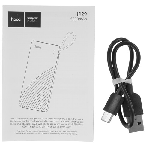 Купить Портативный аккумулятор Hoco J129 черный  5609251. Характеристики, отзывы и цены в Донецке