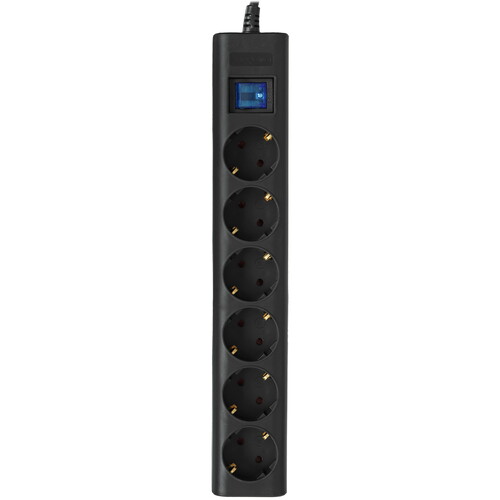 Купить Сетевой фильтр FinePower Aurora 630B черный  5434373. Характеристики, отзывы и цены в Донецке