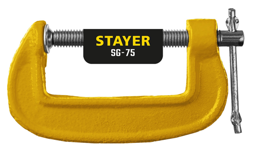 Купить Струбцина STAYER 3215-075_z02  9107361. Характеристики, отзывы и цены в Донецке