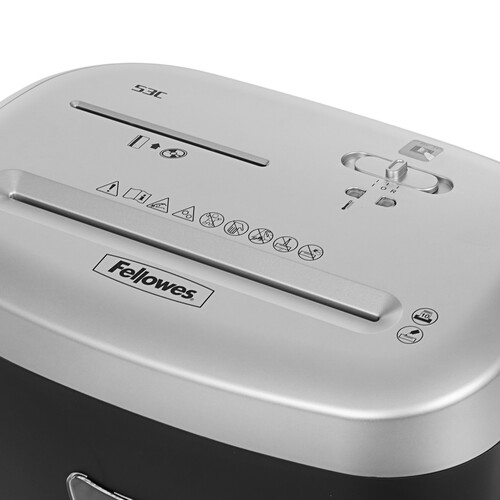 Купить Уничтожитель бумаг Fellowes PowerShred 53C  9182647. Характеристики, отзывы и цены в Донецке