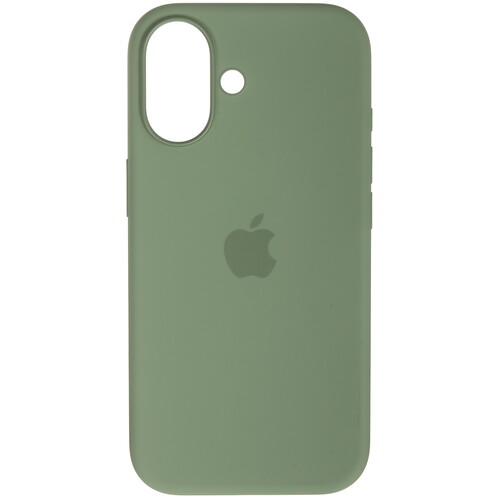 Купить Накладка  Apple Silicone Case для Apple iPhone 17 зеленый  5641853. Характеристики, отзывы и цены в Донецке