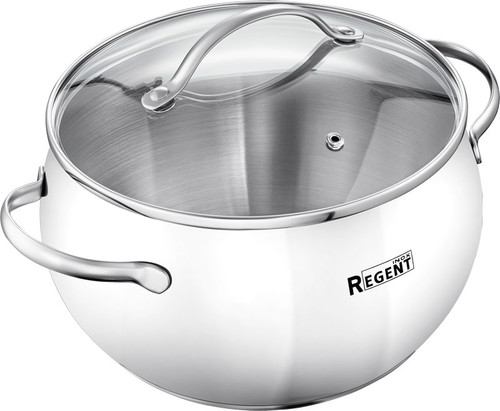 Купить Кастрюля Regent inox Apple B 93-B-8 2 л 16 см серебристый  5448462. Характеристики, отзывы и цены в Донецке