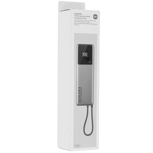 Купить Портативный аккумулятор Xiaomi BHR9361GL серый  5610816. Характеристики, отзывы и цены в Донецке
