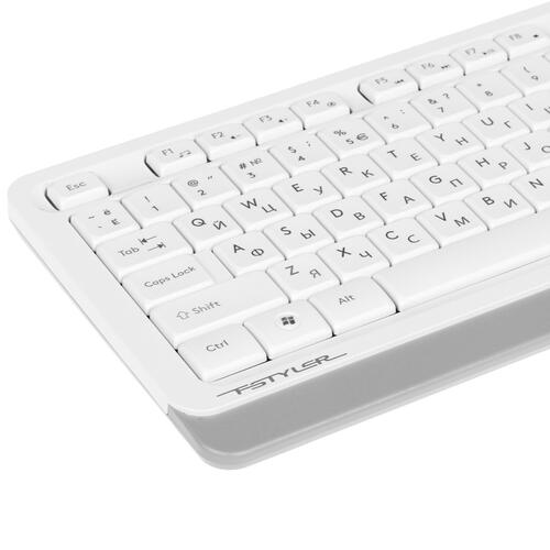 Купить Клавиатура+мышь  проводная  A4Tech Fstyler F1010 белый  1395908. Характеристики, отзывы и цены в Донецке