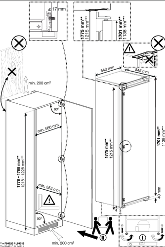 Купить Встраиваемый холодильник без морозильника  Hotpoint HBDR 18  9279933. Характеристики, отзывы и цены в Донецке
