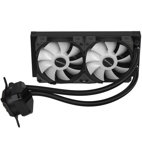 Купить Система охлаждения Montech HyperFlow Digital 240 черная  5633179. Характеристики, отзывы и цены в Донецке