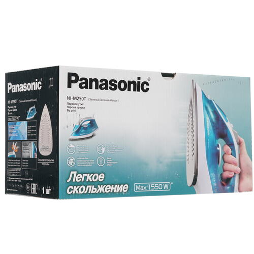 Купить Утюг Panasonic NI-M250TGTW зеленый  8120826. Характеристики, отзывы и цены в Донецке