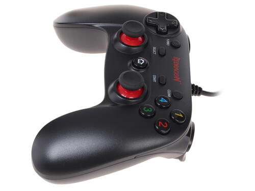 Купить Геймпад проводной Redragon Saturn черный  1108237. Характеристики, отзывы и цены в Донецке