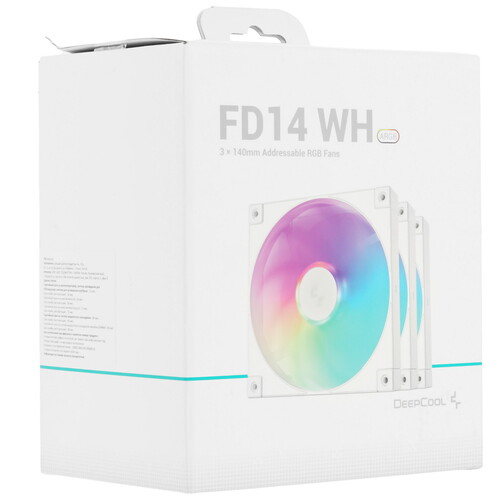 Купить Комплект вентиляторов DEEPCOOL FD14 ARGB  5496128. Характеристики, отзывы и цены в Донецке