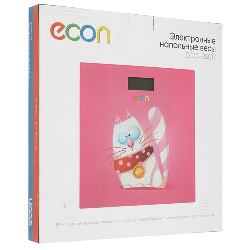 Купить Весы Econ ECO-BS017 разноцветный  9058844. Характеристики, отзывы и цены в Донецке
