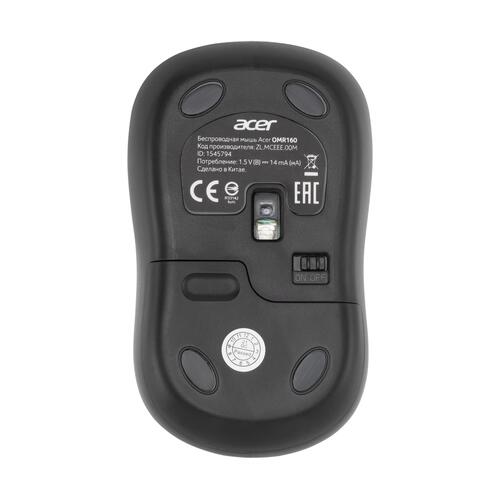 Купить Мышь беспроводная Acer OMR160 [ZL.MCEEE.00M] черный  5015146. Характеристики, отзывы и цены в Донецке