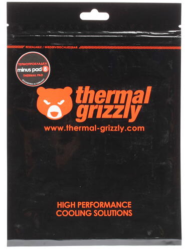 Купить Термопрокладка  Thermal Grizzly Minus Pad 8  1065801. Характеристики, отзывы и цены в Донецке
