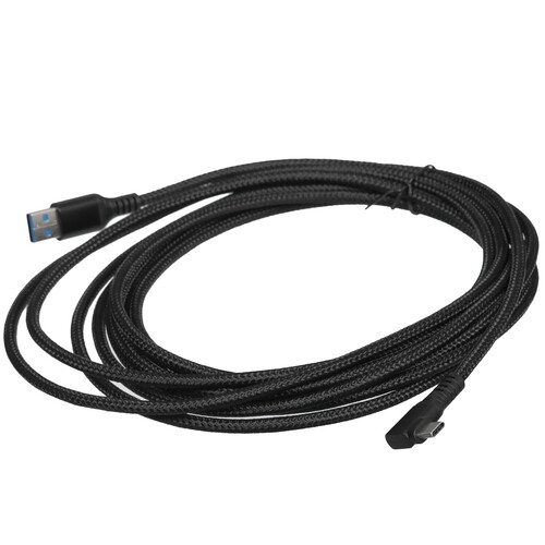 Купить Кабель круглый VCOM USB Type-C - USB 3.2 Type-A черный 5 м  5471487. Характеристики, отзывы и цены в Донецке