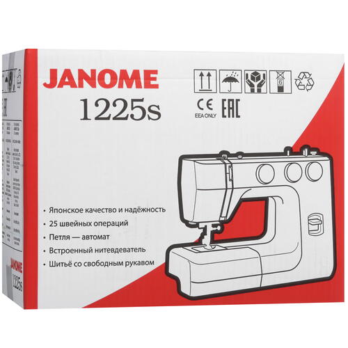 Купить Швейная машина Janome 1225s  8153172. Характеристики, отзывы и цены в Донецке