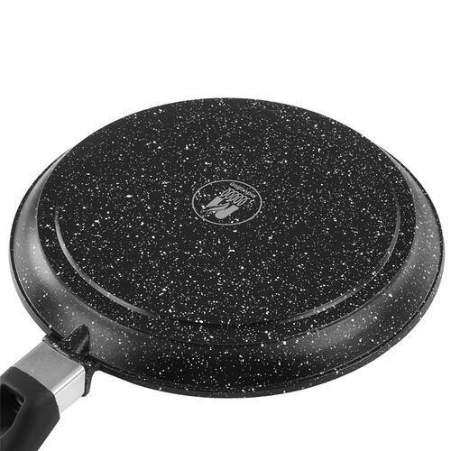 Купить Сковорода-блинница Мечта Гранит black Induction Pro 14802И, 24 см черный  5411303. Характеристики, отзывы и цены в Донецке