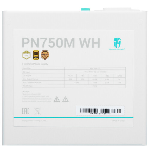 Купить Блок питания DEEPCOOL GamerStorm PN750M WH  9283463. Характеристики, отзывы и цены в Донецке