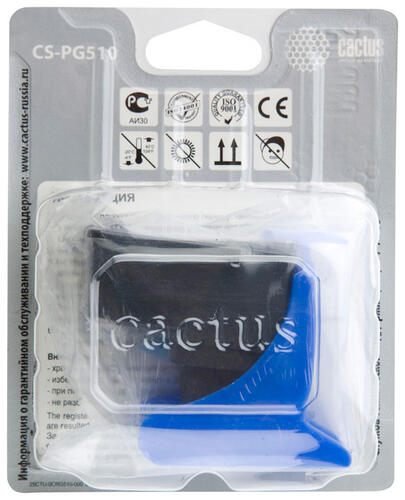 Купить Картридж Cactus CS-PG510 черный  0138360. Характеристики, отзывы и цены в Донецке
