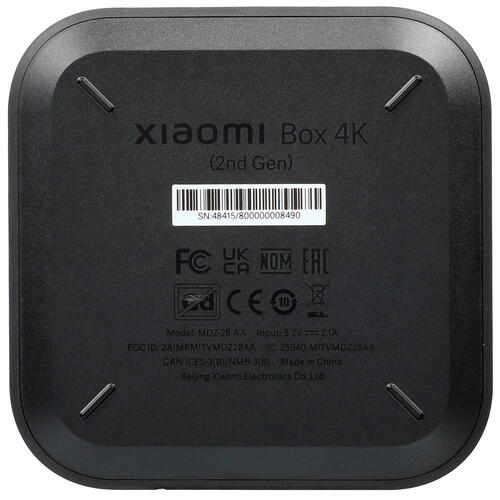 Купить Медиаплеер Xiaomi Mi Box S 2nd Gen MDZ-28-AA  5406035. Характеристики, отзывы и цены в Донецке