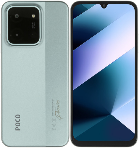 Купить 6.9" Смартфон POCO C85 256 ГБ зеленый  5632057. Характеристики, отзывы и цены в Донецке