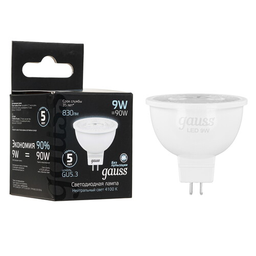 Купить Лампа светодиодная Gauss 101505209  9109840. Характеристики, отзывы и цены в Донецке
