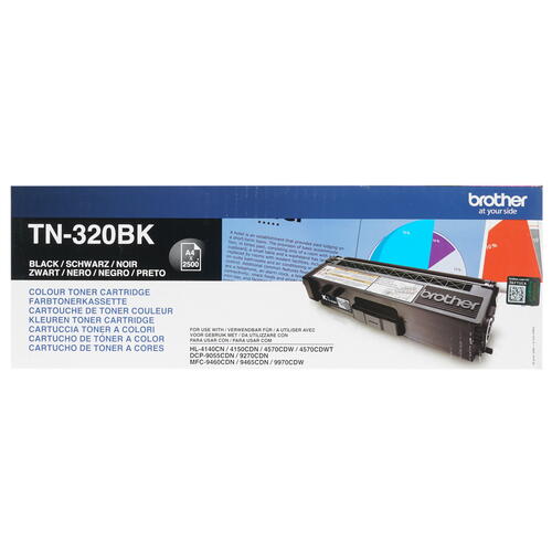 Купить Картридж лазерный Brother TN-320BK черный  7936823. Характеристики, отзывы и цены в Донецке