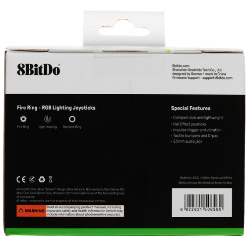 Купить Геймпад проводной 8BitDo Ultimate Mini белый  5608693. Характеристики, отзывы и цены в Донецке