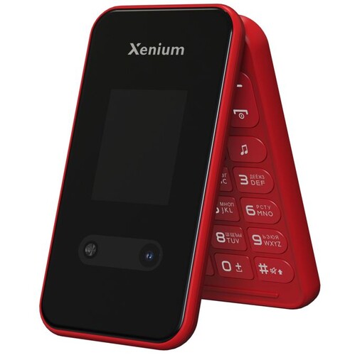 Купить Сотовый телефон Xenium X680 красный  9221441. Характеристики, отзывы и цены в Донецке