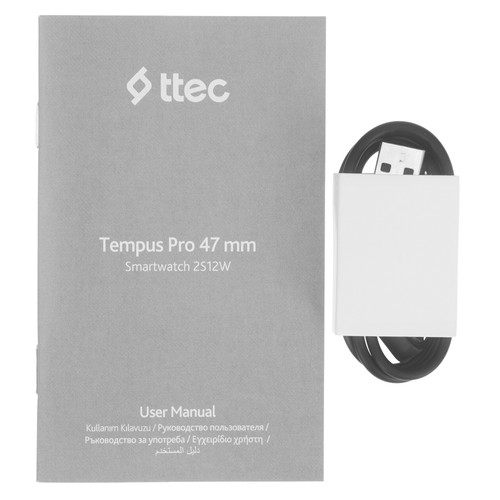 Купить Смарт-часы TTEC Tempus Pro 47 mm Amoled Screen Round Case Smartwatch  9409359. Характеристики, отзывы и цены в Донецке