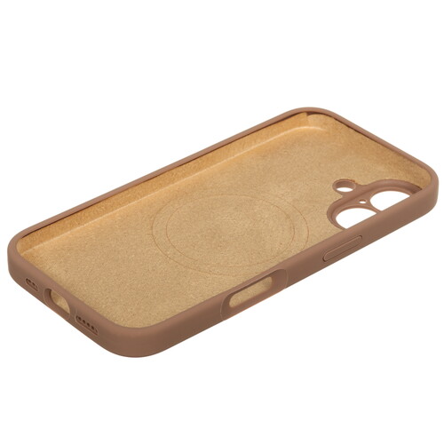 Купить Накладка  BoraSCO Liquid Case для Apple iPhone 16 бежевый  5601749. Характеристики, отзывы и цены в Донецке