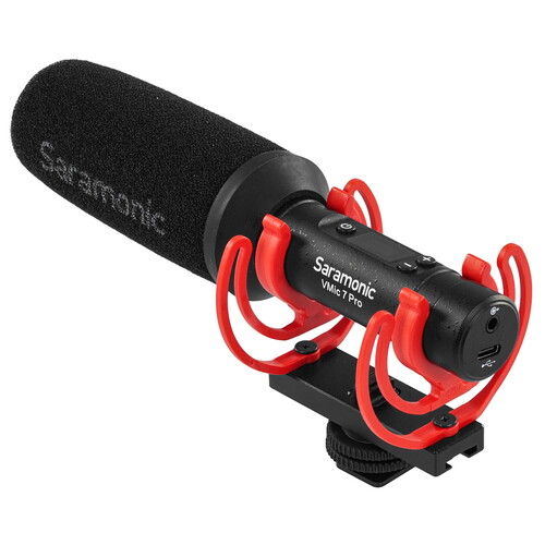 Купить Микрофон Saramonic Vmic7 Pro черный  9131408. Характеристики, отзывы и цены в Донецке