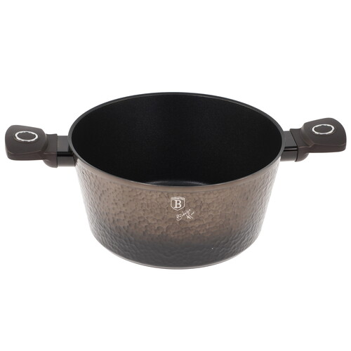 Купить Кастрюля Berlinger Haus Primal Gloss Collection BH-6572 4.1 л 24 см серый  9150915. Характеристики, отзывы и цены в Донецке