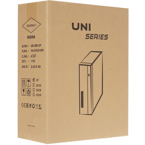 Купить Корпус Chieftec UNI  4734171. Характеристики, отзывы и цены в Донецке
