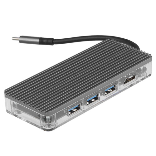 Купить Док-станция ORICO WB-7P-GY-BP серый  5471126. Характеристики, отзывы и цены в Донецке