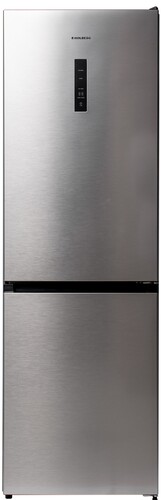 Купить Холодильник с морозильником   HOLBERG HRB 1854NDS серебристый  9314227. Характеристики, отзывы и цены в Донецке