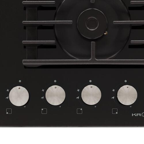 Купить Газовая варочная поверхность KRONA HAGEL 60 BL  9039373. Характеристики, отзывы и цены в Донецке