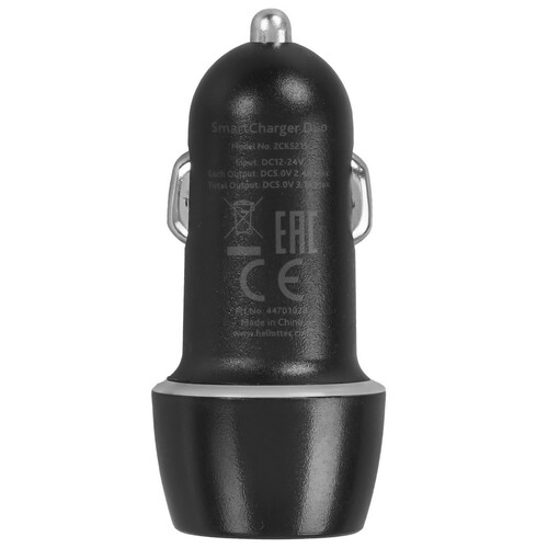 Купить Автомобильное ЗУ TTEC SmartCharger Duo черный  9140682. Характеристики, отзывы и цены в Донецке