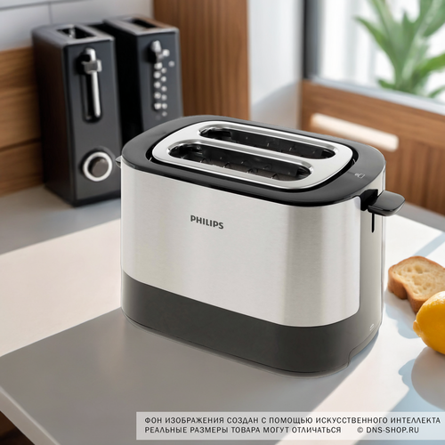 Купить Тостер Philips HD2635/90 черный  1085339. Характеристики, отзывы и цены в Донецке