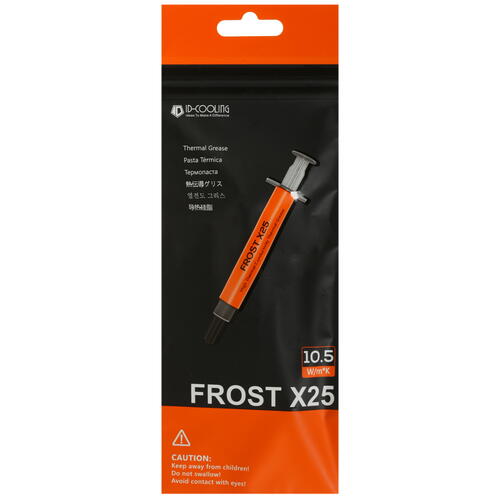 Купить Термопаста ID-COOLING FROST X25  5002564. Характеристики, отзывы и цены в Донецке